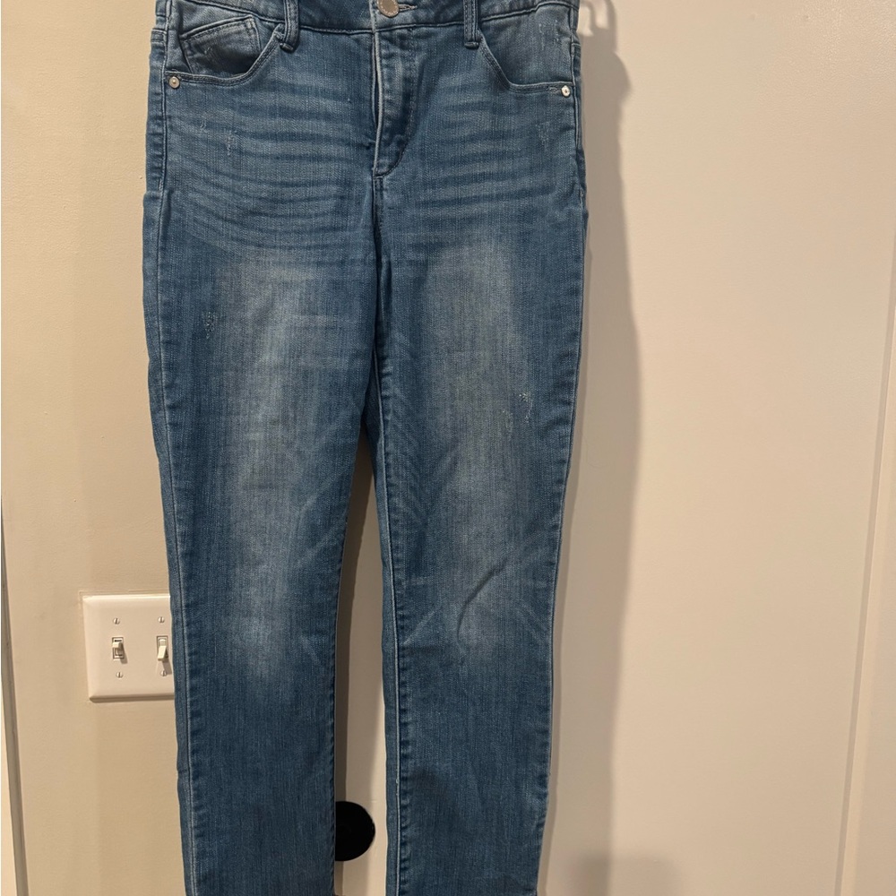 Wit and wisdom Absolution medium washed ankle frayed jeans